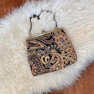 Marco Avane Sequined Paisley Purse
